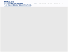Tablet Screenshot of lcogroup.com